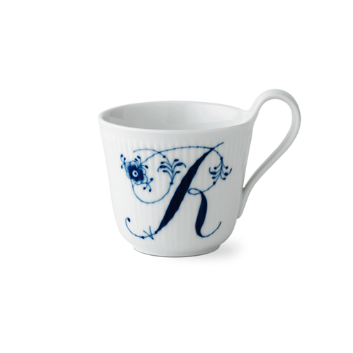 Royal Copenhagen Alfabet Højhankskop, R, 33 cl