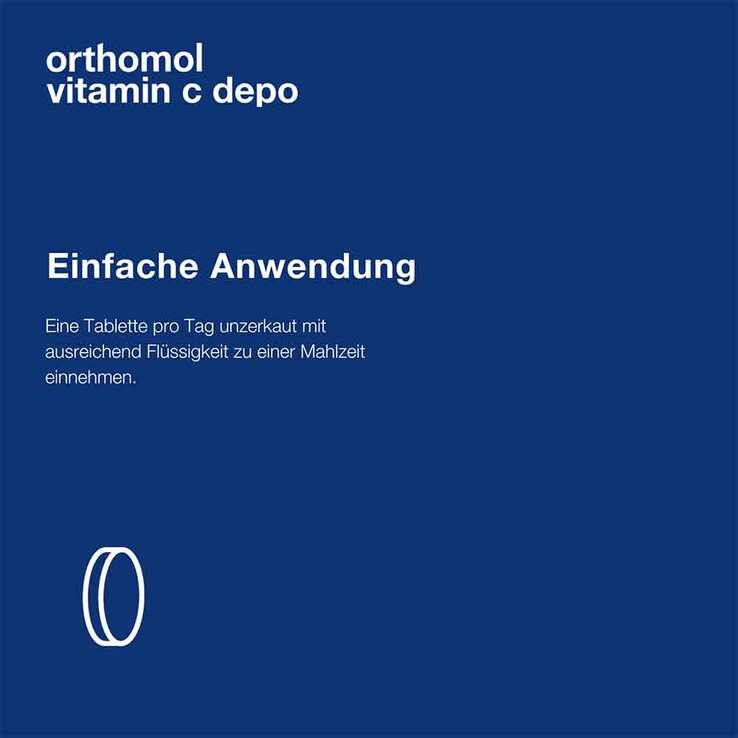 Orthomol Vitamin C Depo Tabletten, 100 St
