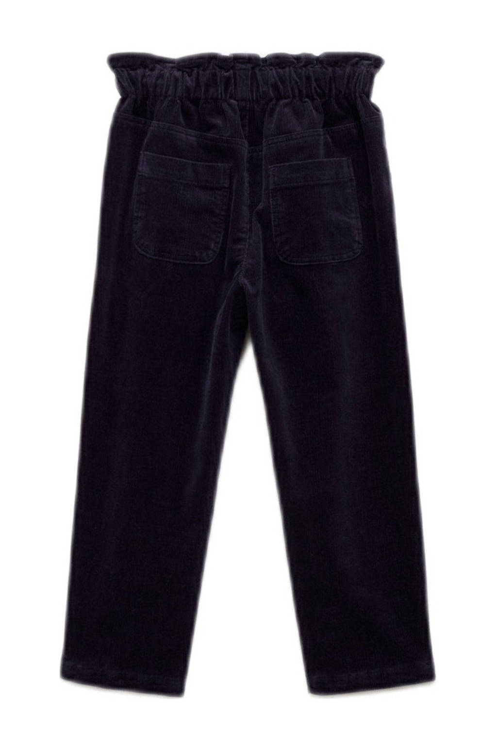 Mango Kids corduroy broek marine