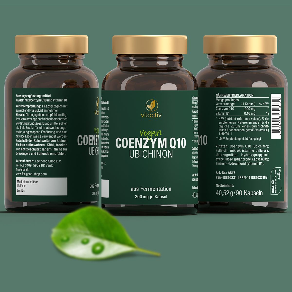 vitactiv Coenzym Q10 Ubichinon