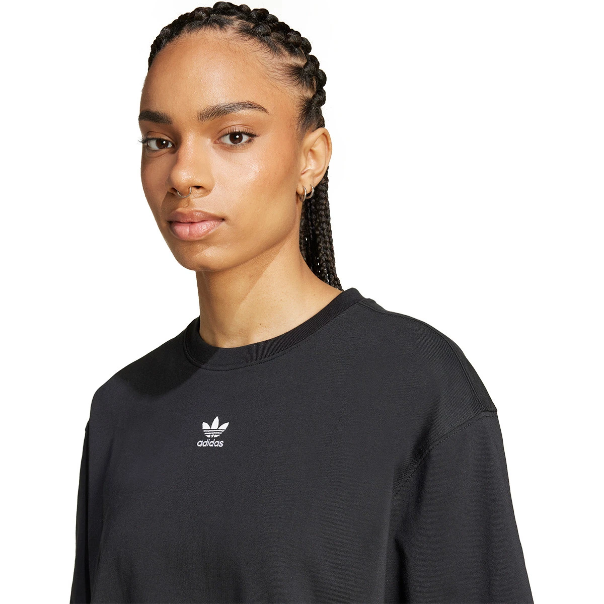 T-Shirt adidas Ess Crop Mulher