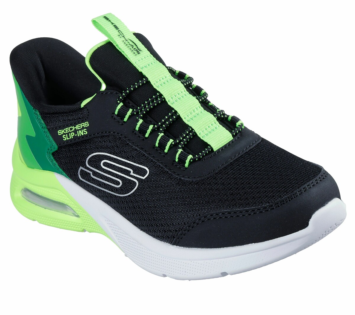 Tênis SKECHERS Slip-Ins: Microspec Max - Brisk-Stripe