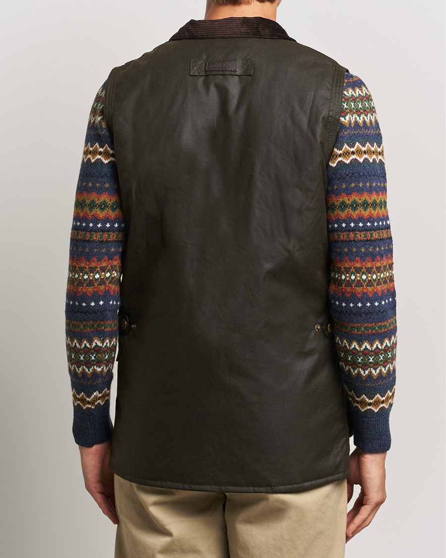 Barbour Lifestyle Westmorlan Wax Gilet Olive