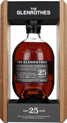 THE GLENROTHES 25 YEARS SINGLE MALT 70CL