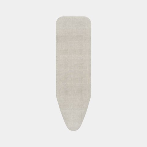 Strijkplankhoes B, 124x38 cm, 8 mm foam - Denim Grey