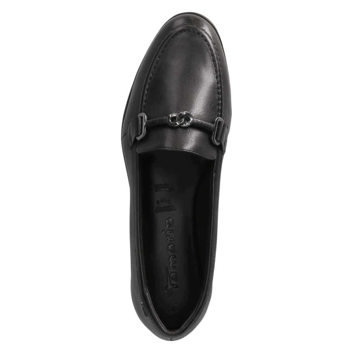 TamarisSlipper - BLACK LEATHER