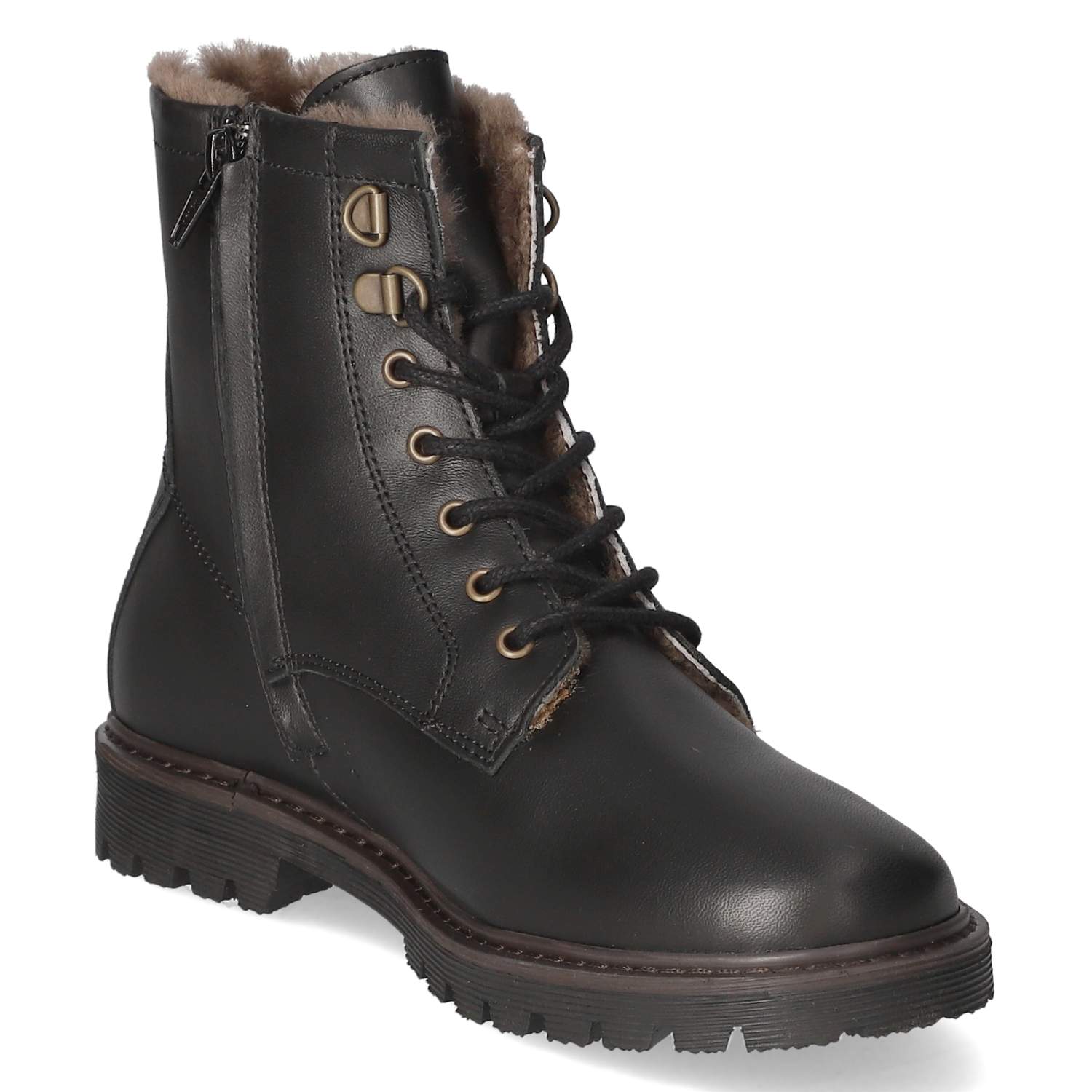 bisgaard Winterstiefeletten MAIA LAMB - black