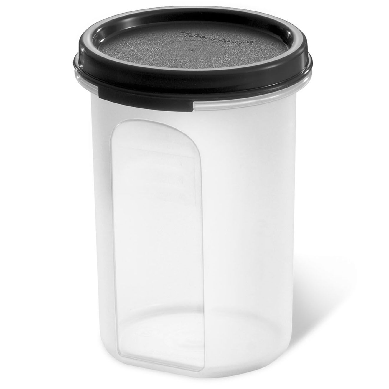 Tupperware Boite de conservation avec couvercle transparent/couvercle noir - 440 ml