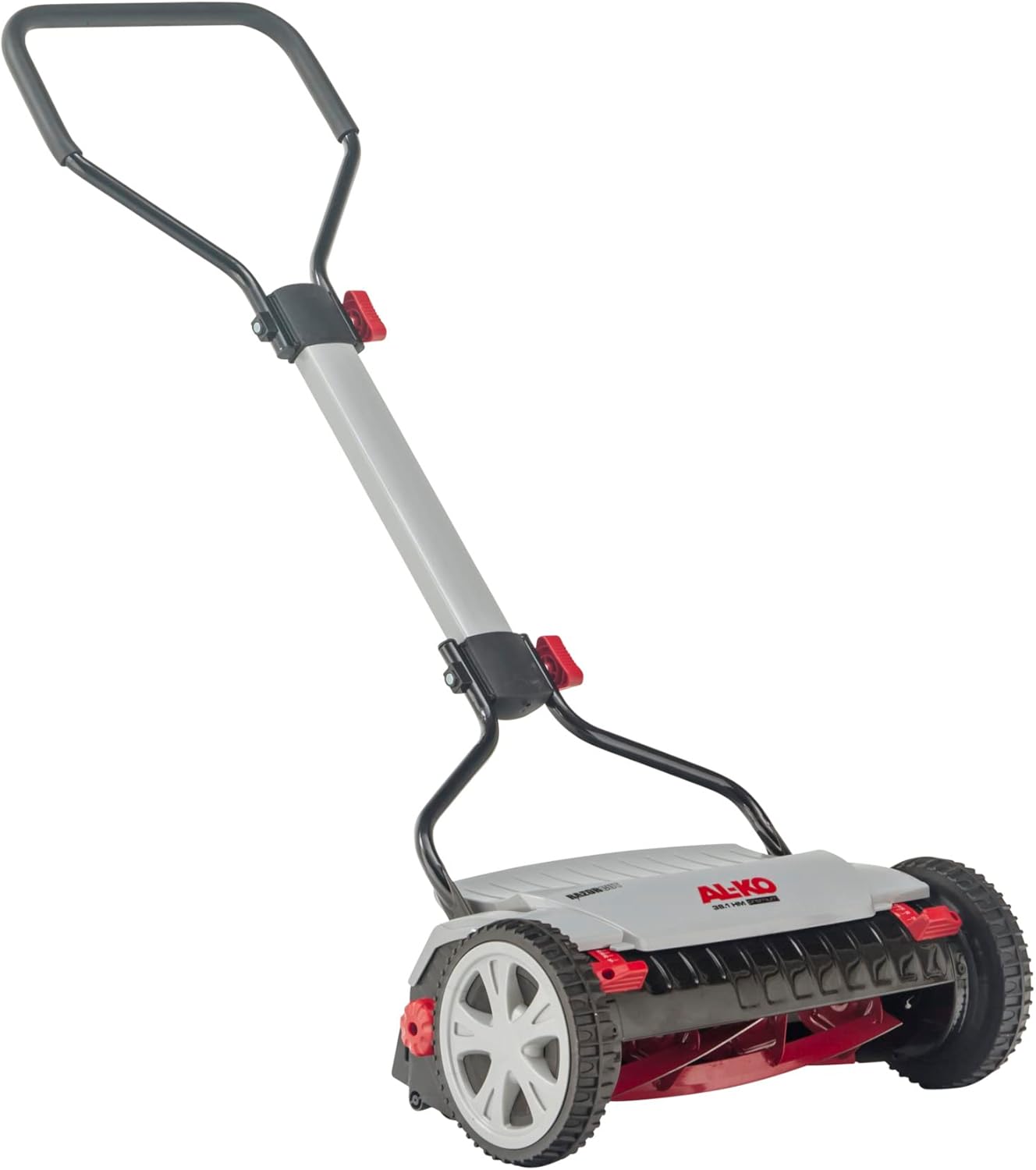 AL-KO 113866 Spindelmäher Razor Cut 38.1 HM Premium (Schnittbreite 38 cm, Schnitthöhe,stufenlos verstellbar, nur nur 8.9 kg schwer, extrem wendige Bauweise, ideal für Rasenflächen bis 250 m²)