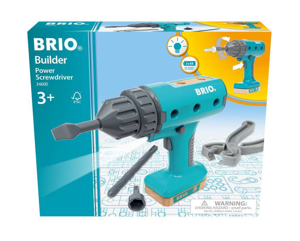 BRIO Spiel Builder Akkuschrauber