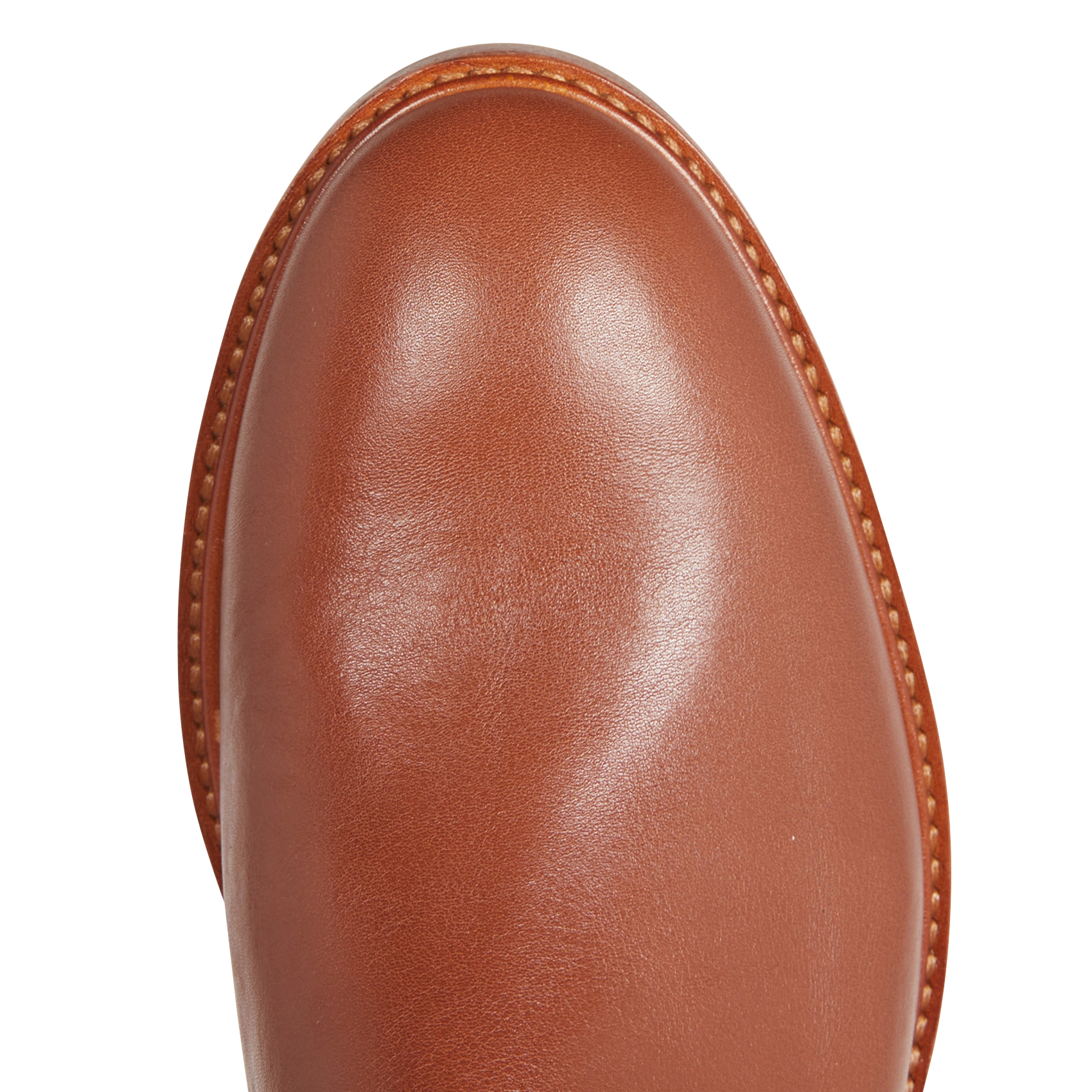 PIERCE - Bottines en cuir de vachette| Marron