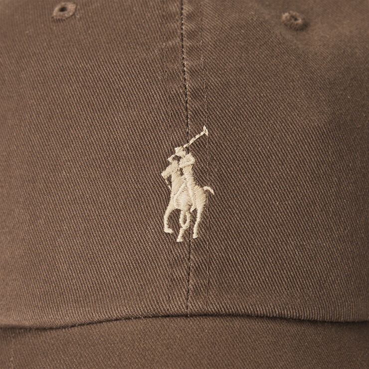 Polo Ralph Lauren Cotton Chino Ball Cap Rød/sort