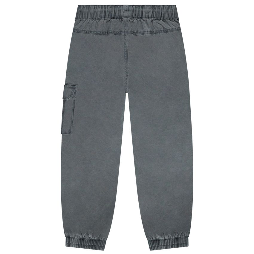 Pantalon style cargo en lyocell pour garçon - Kaki