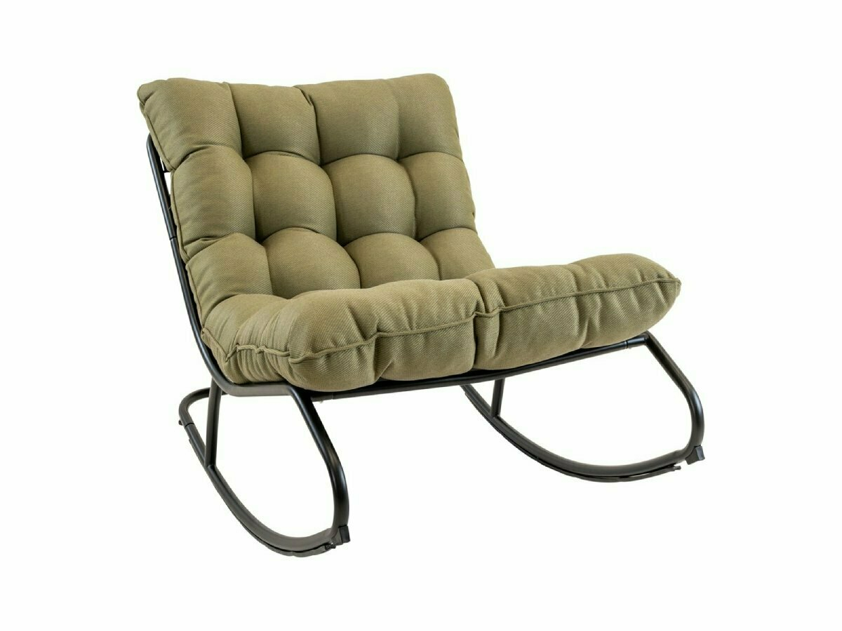 Lesli Living Zenzi schommelstoel - Olive