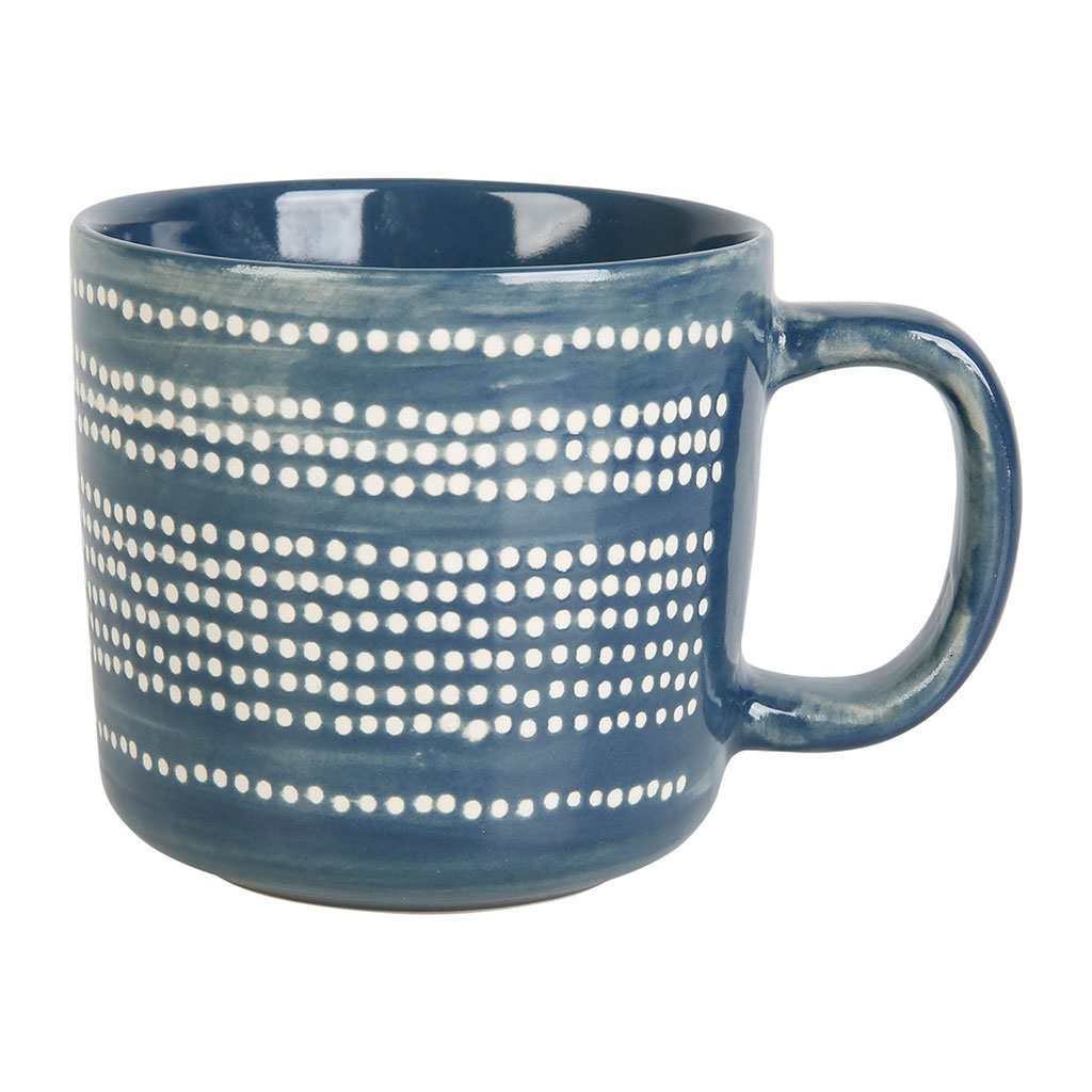 Mug grès ARTISTE bleu 25cl - LETHU