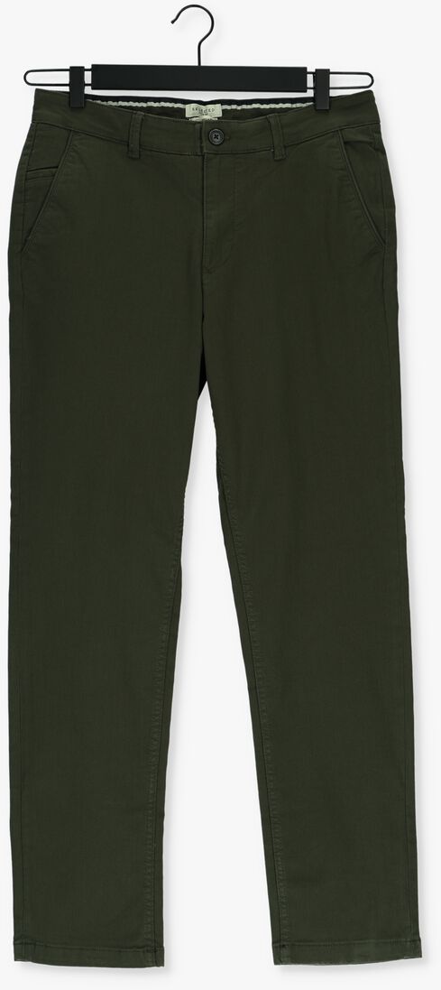 SELECTED HOMME donkergroene selected homme chino slhstraight-newparis flex pant