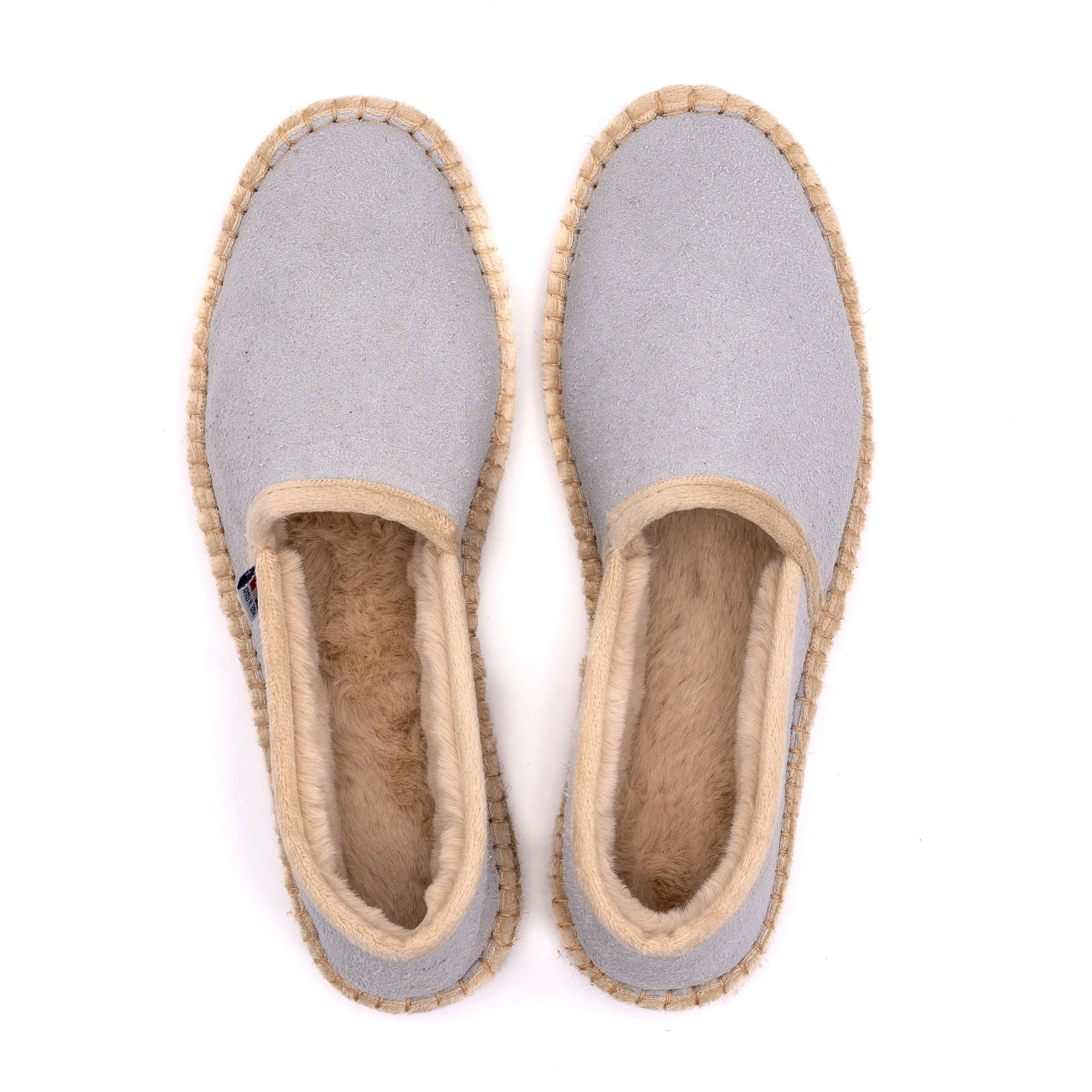 Chausson Espadrille Claude Gris Clair