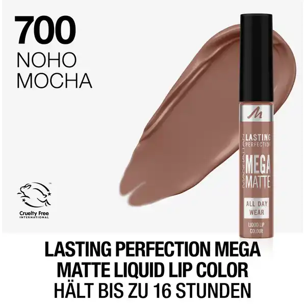 Lasting Perfection Mega Matte Liquid Lip Color, Fb. 700 Noho Mocha