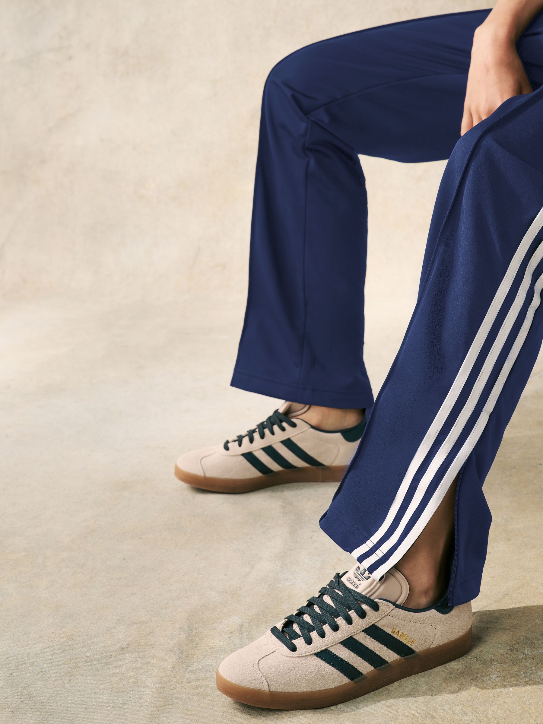 Blauw - Adidas Originals Classic Firebird Track Pant Trousers
