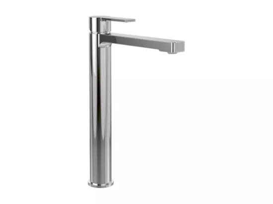 Mitigeur lavabo surélevé VILLEROY ET BOCH Architectura avec vidage Push Open chrome