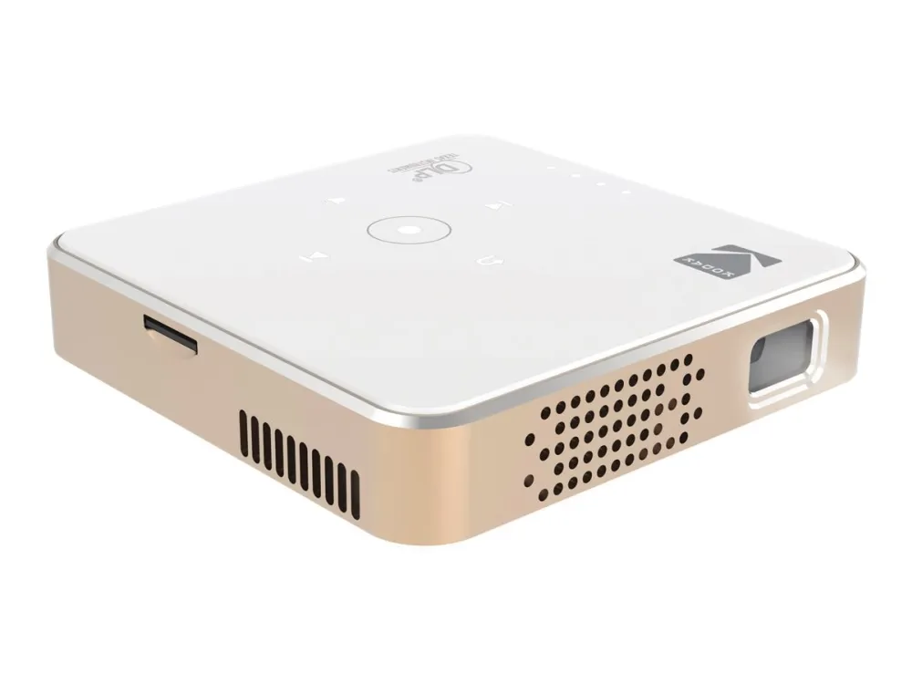 Kodak LUMA 75 - DLP-projektor - 60 ANSI lumens - Full HD (1920 x 1080) - 16:9 - 1080p - Wi-Fi - hvid