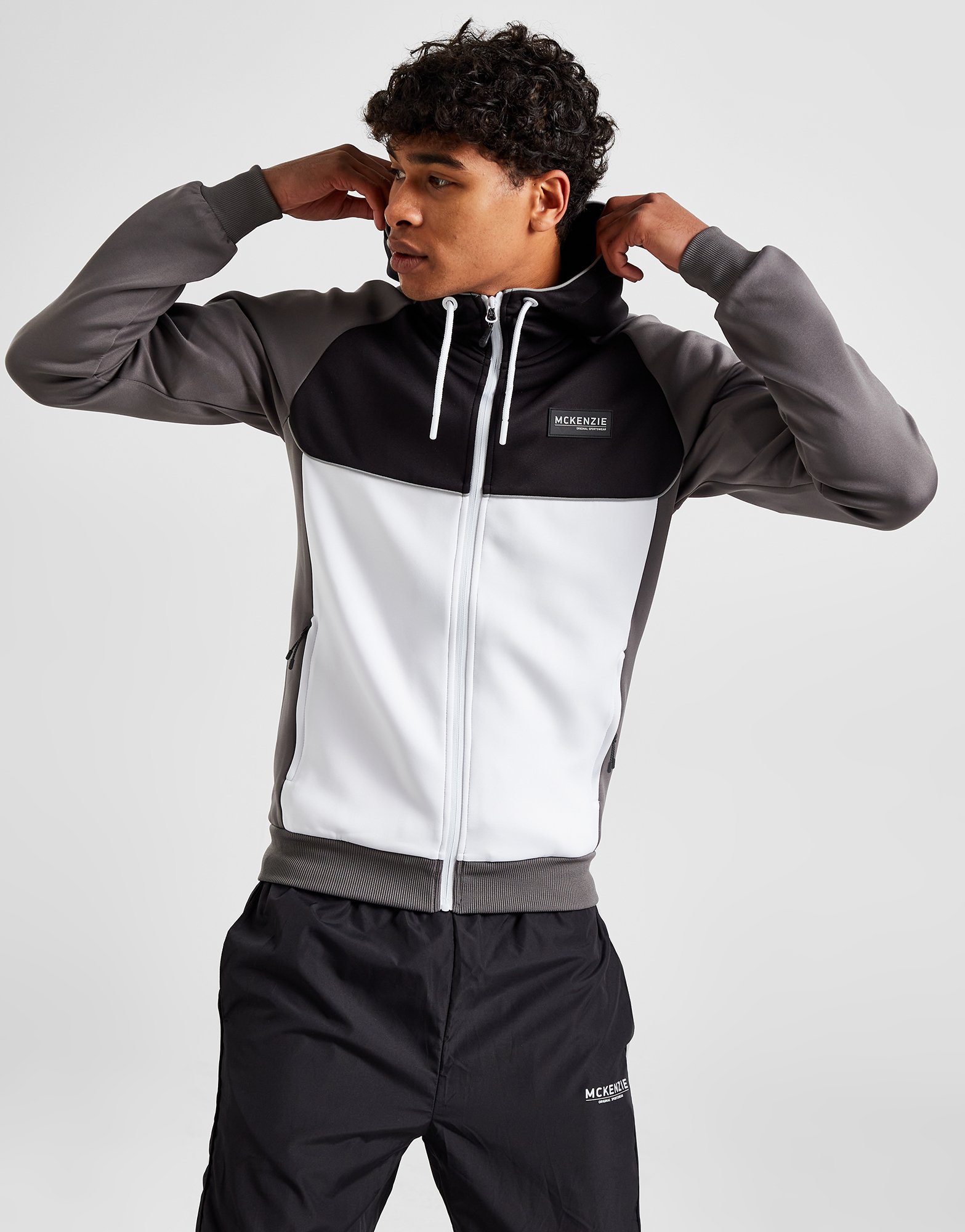 McKenzie Sweat à capuche Tread Zippé Homme