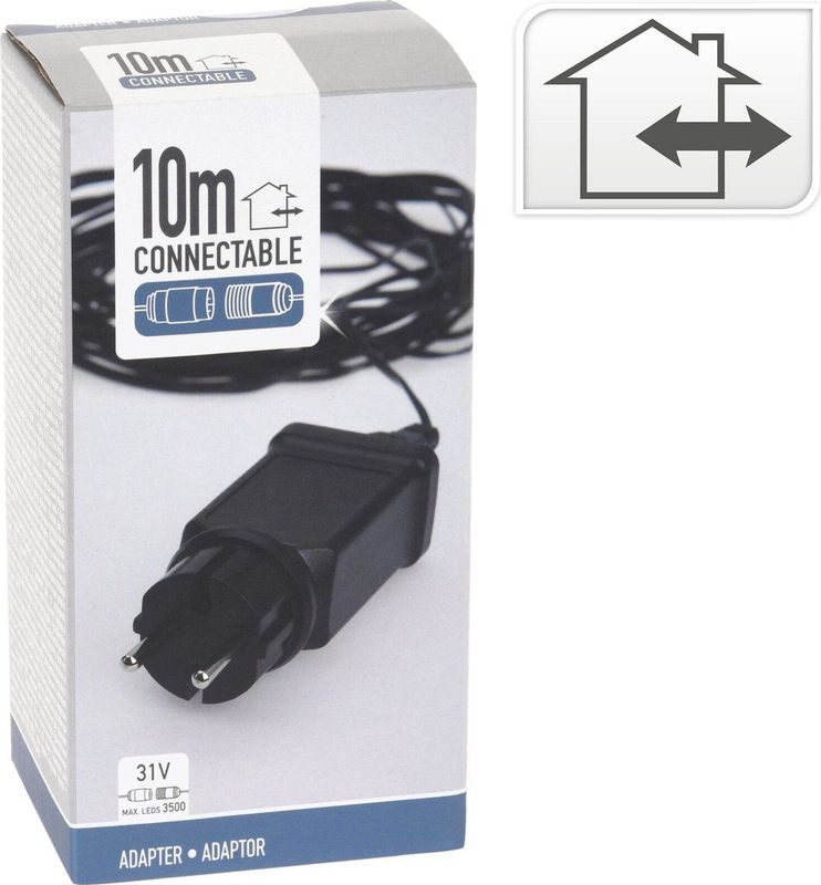 Nampook - Start Adapter - Groen - 2 Stuks - Voor Koppelbare Kerstverlichting - 10 Meter