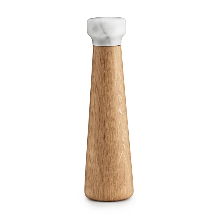 Normann Copenhagen - Craft Pfeffermühle gross, Eiche / Marmor schwarz