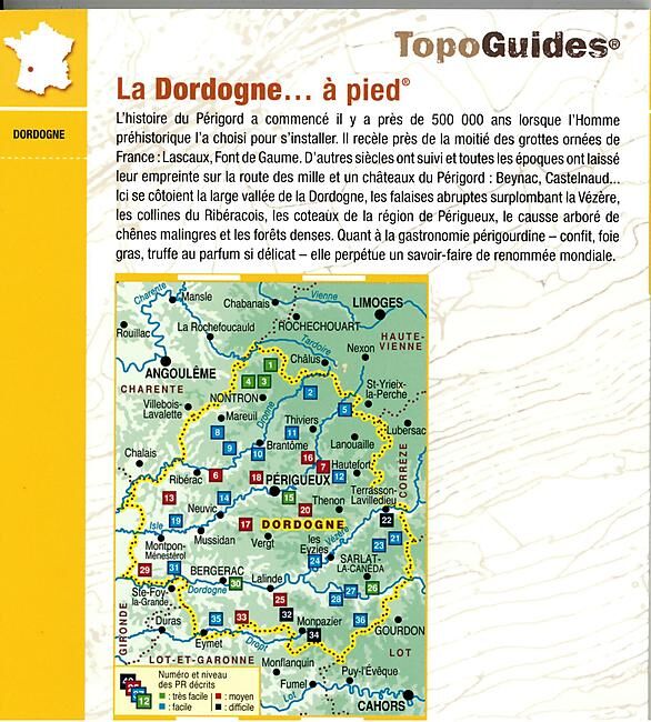 FFRP - D024 LA DORDOGNE A PIED FFRP