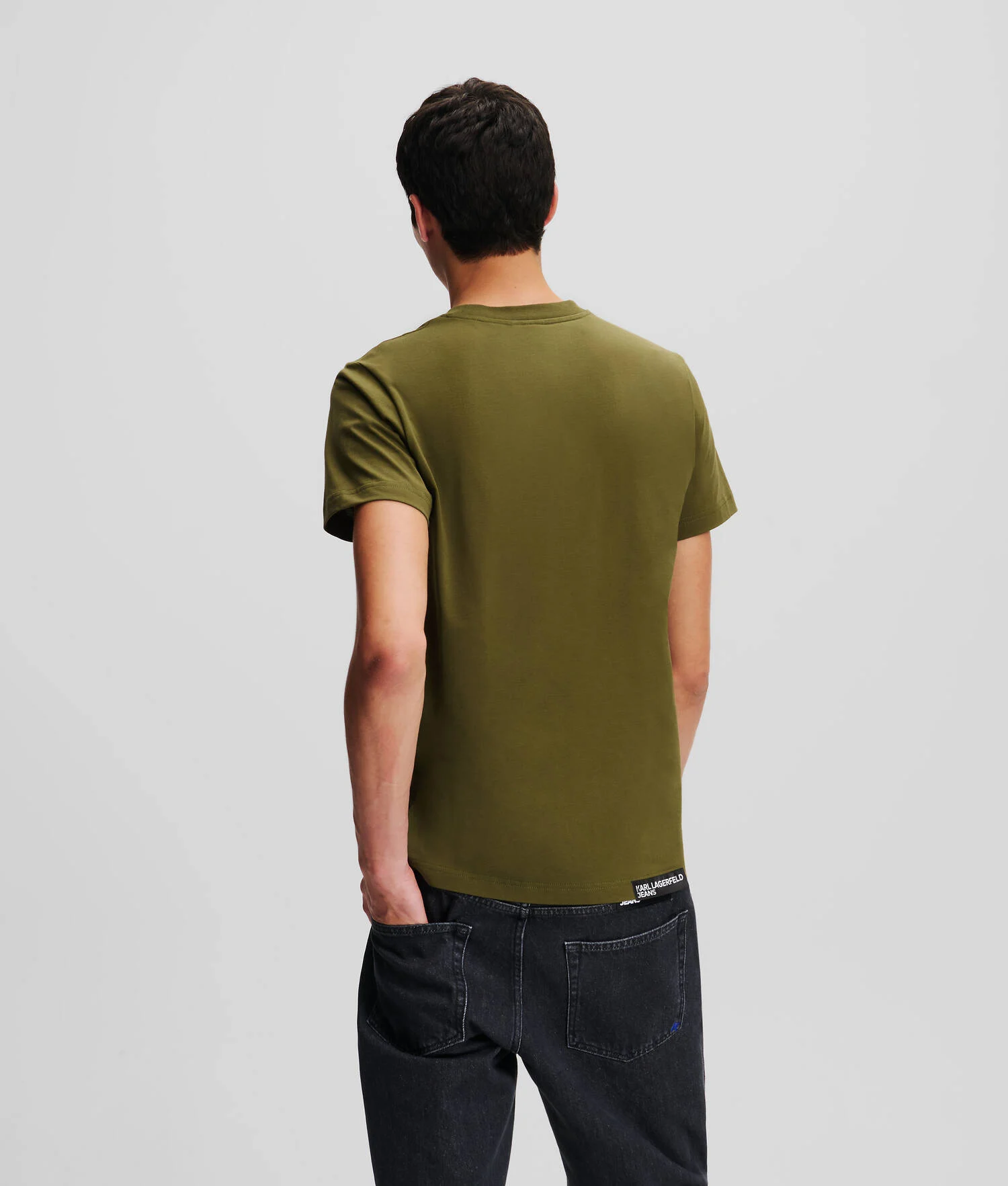 T-SHIRT AJUSTÉ AVEC LOGO KLJ