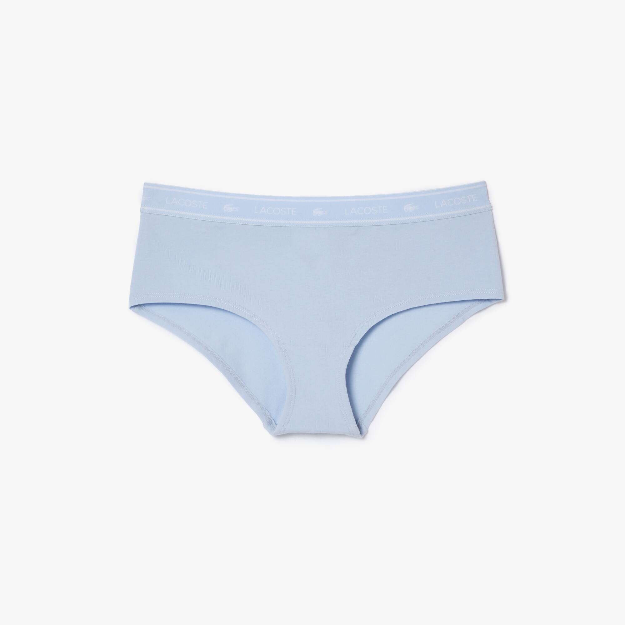 Shorty mit Logo Slips & Unterhosen - Blau - Lacoste - Damen