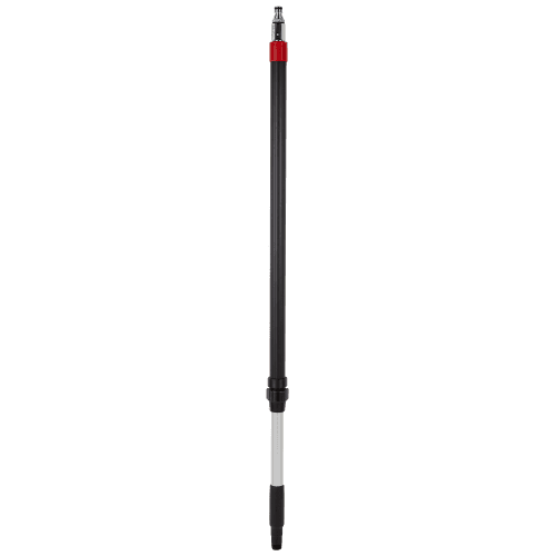 Manche télescopique à passage d'eau avec robinet on/off aluminimum PLP Ø32mm 106 à 160 cm noir Vikan