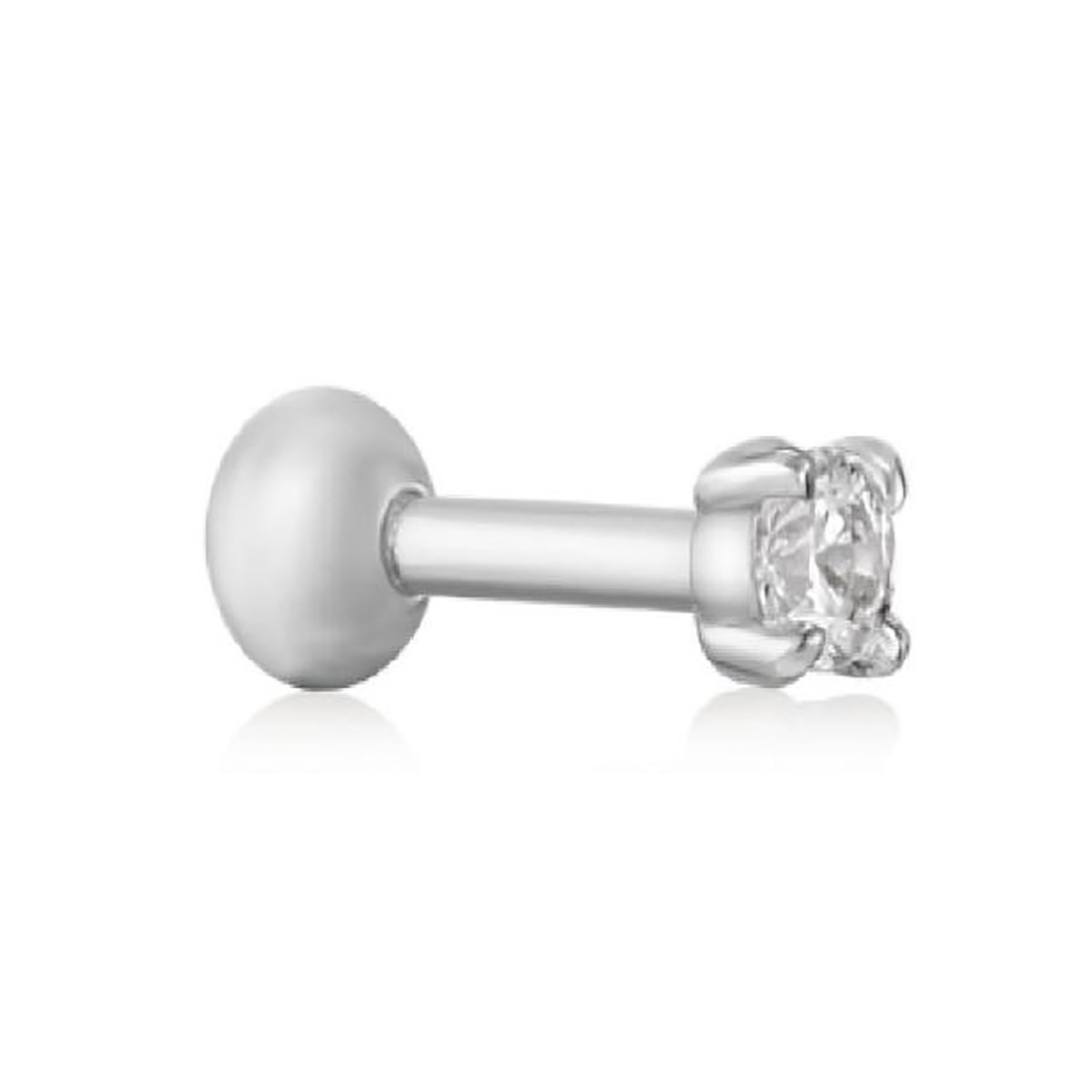Boucle d'oreille individuelle Ania Haie Ear Edit Sparkle argent