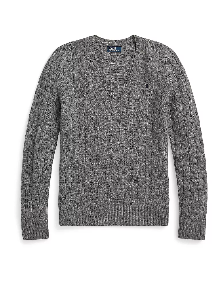 POLO RALPH LAUREN Pullover Slim Fit KIMBERLY grau