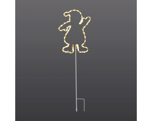 LED Decoratieve Lafiora Kerstmanstaf, 51 stuks, 61,5 cm, Warm Wit