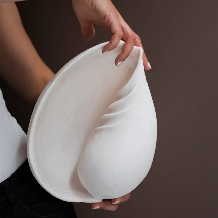 Mette Ditmer - Conch Muschel, large, off-white