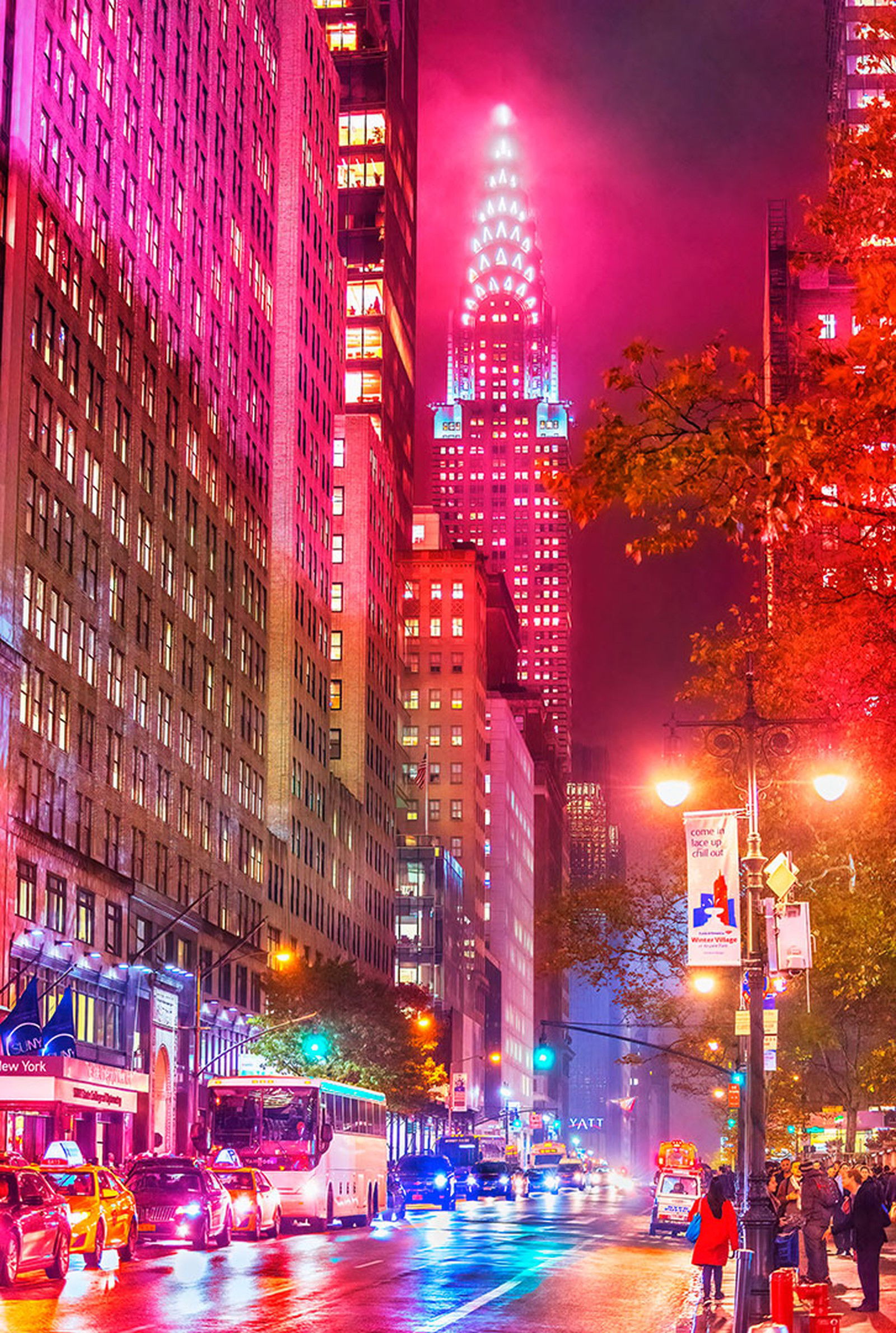 Chrysler Building by Mitchell Funk - Limited Edition. Edition of: 150. Signed.