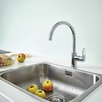 Grohe keukenkraan Start flow hoge uitloop QuickFix chroom