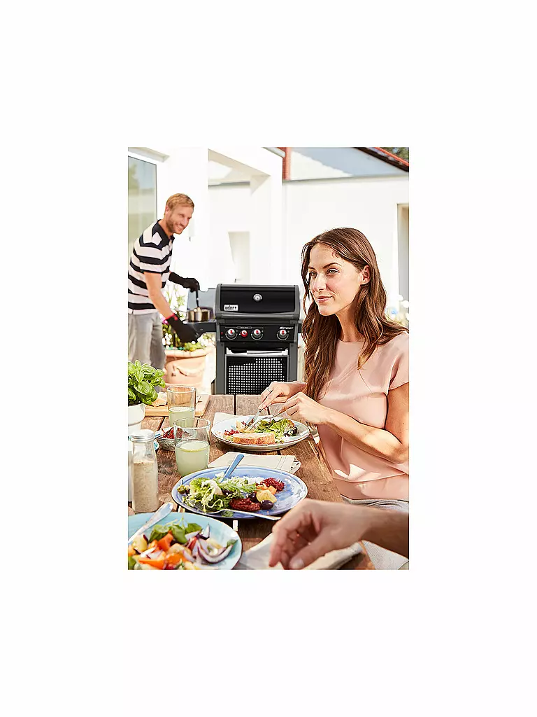 WEBER GRILL Spirit E-330 Classic GBS Gasgrill Schwarz schwarz