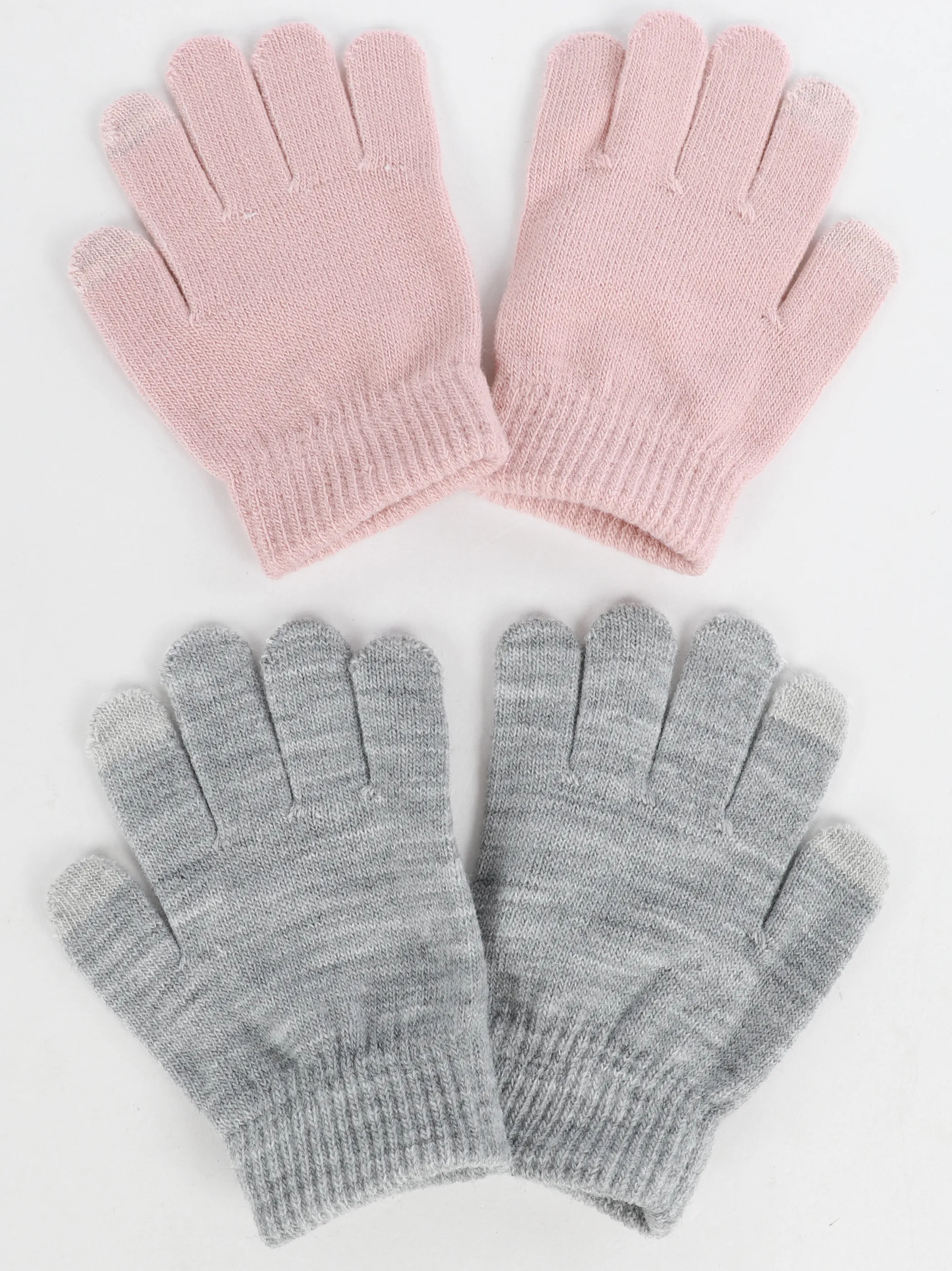 Mädchen Strickhandschuhe