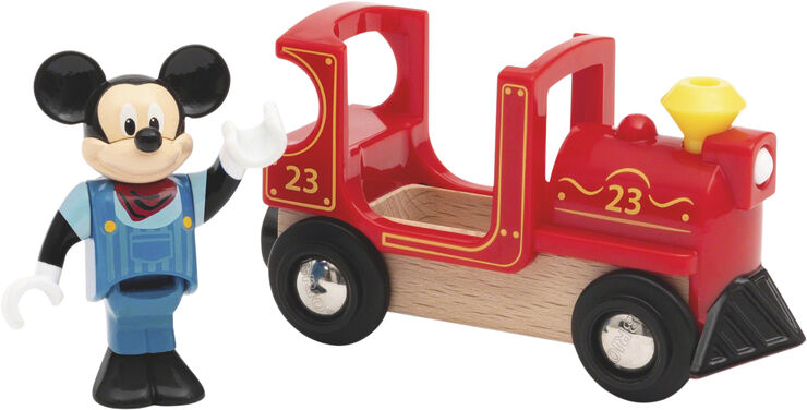 Brio Brio Mickey Mouse og lokomotiv