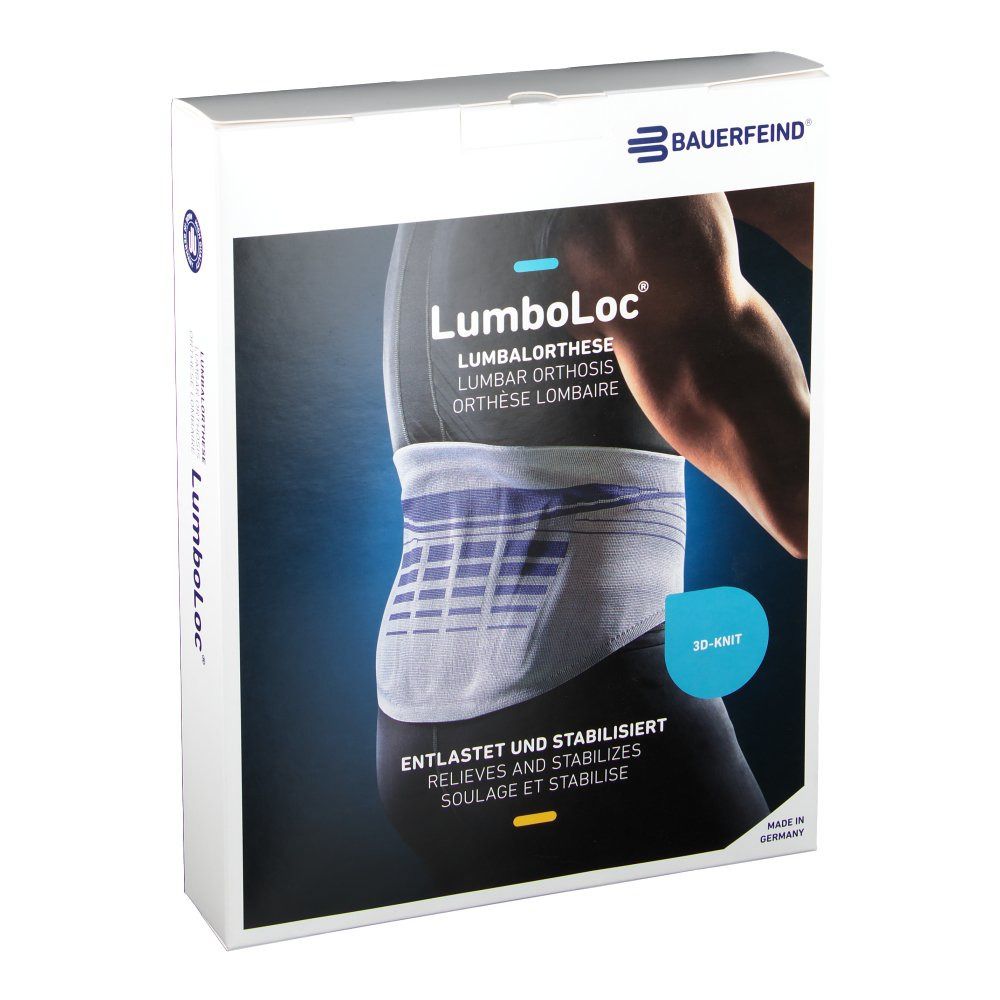 LumboLoc® Rückenstütz Bandage Gr. 5 titan