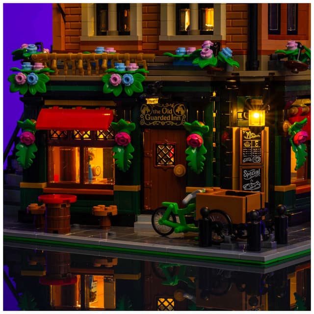 Light My Bricks™ Tudor Corner lyskit