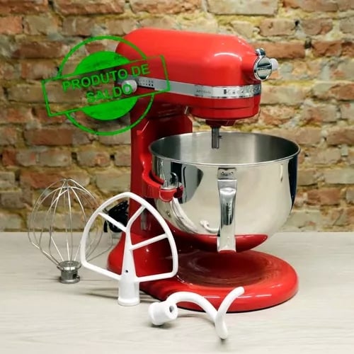 Batedeira Kitchenaid Pro 600 = Pro Line 127v Red Kec50