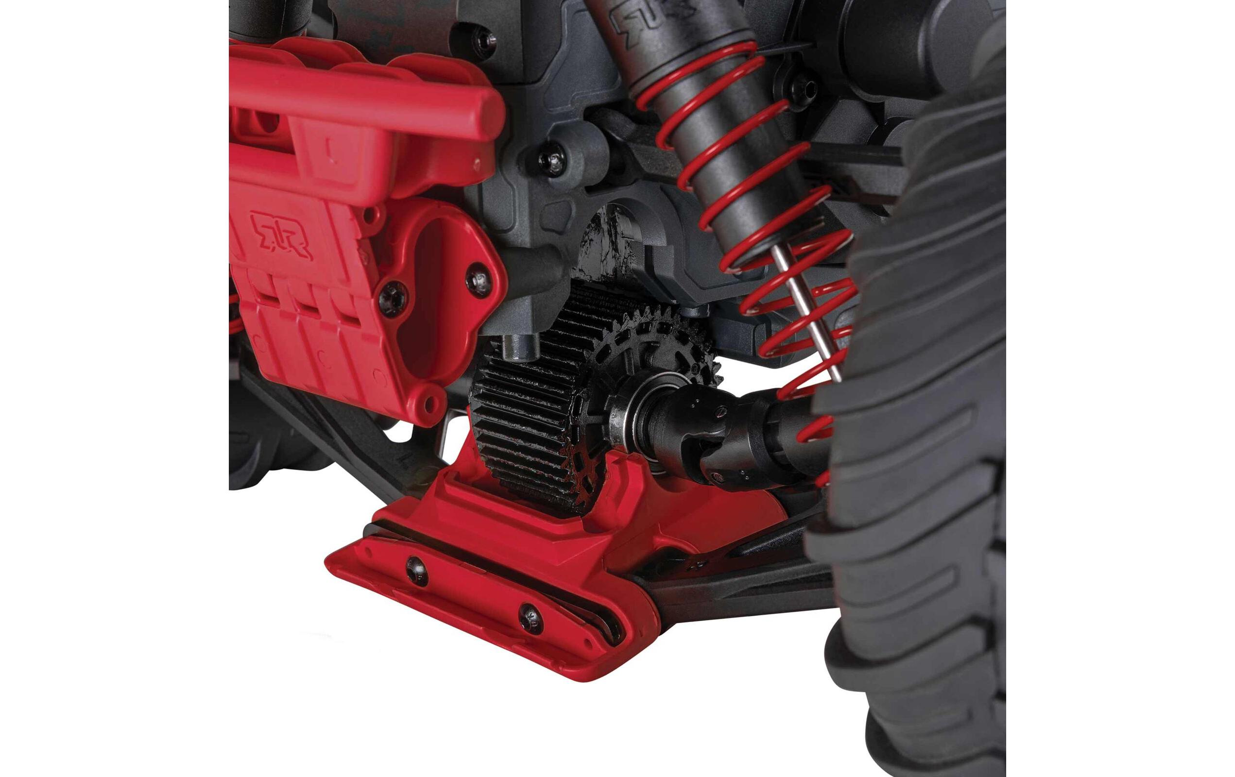 Monster Truck Gorgon MEGA 550 RWD Rot, RTR, 1:10<br>2WD Monstertruck mit Heckantrieb