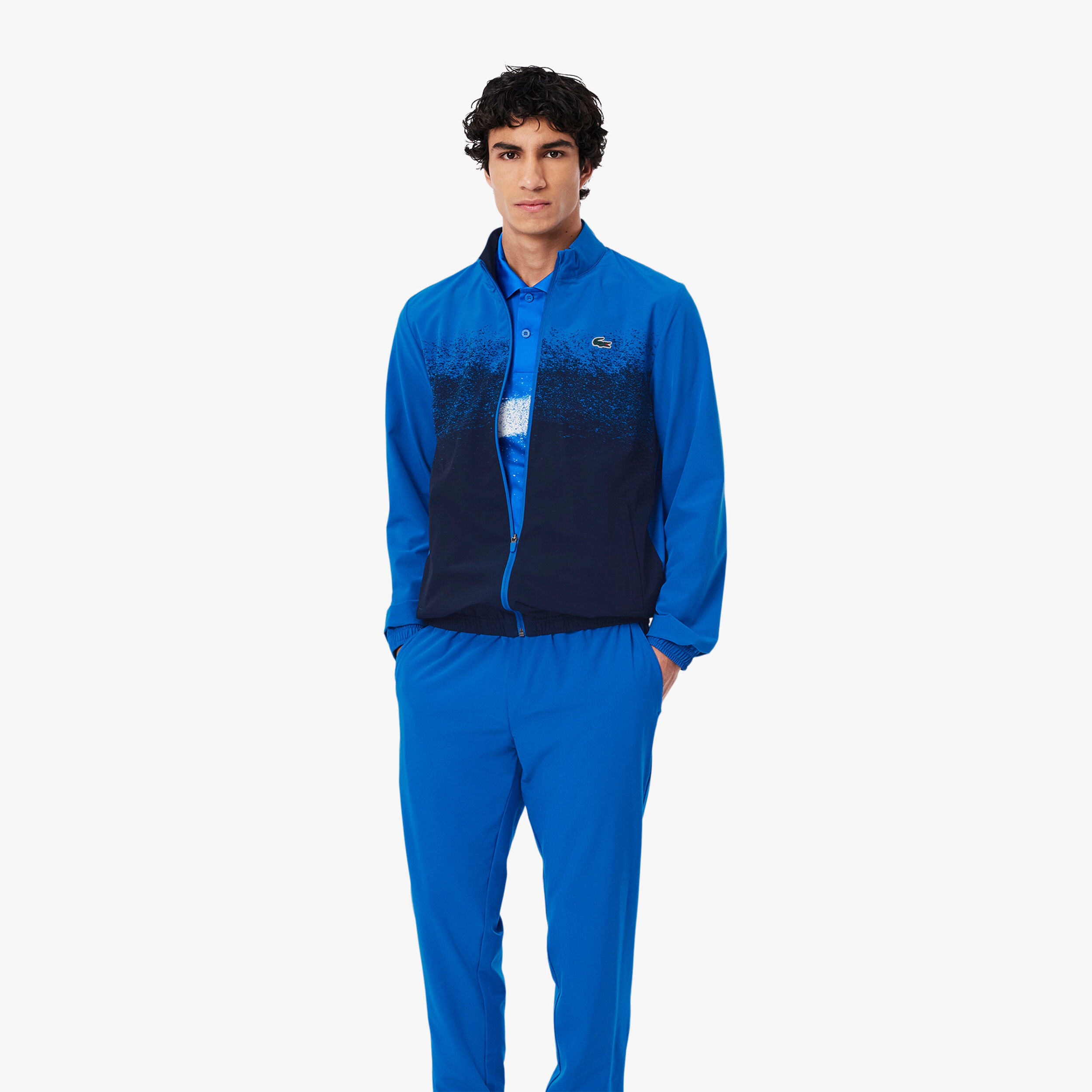 Lacoste Djokovic Survêtement Hommes - Bleu Foncé , Bleu