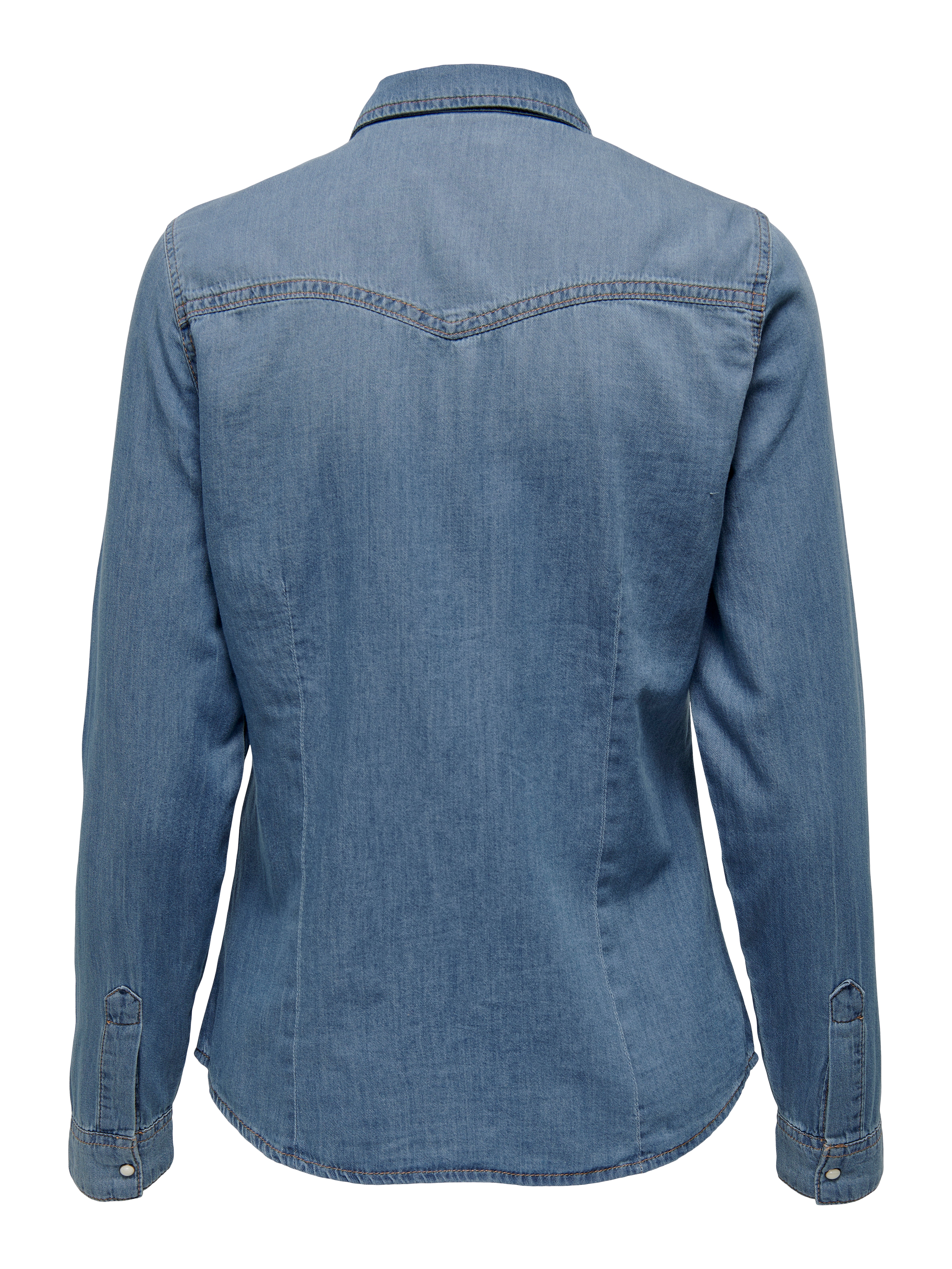 ONLROCK Jeanshemd Medium Blue Denim