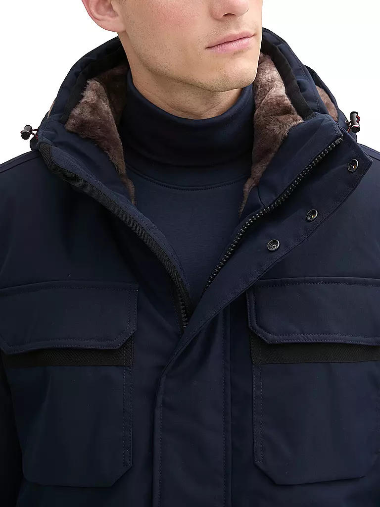 TOM TAILOR Parka dunkelblau