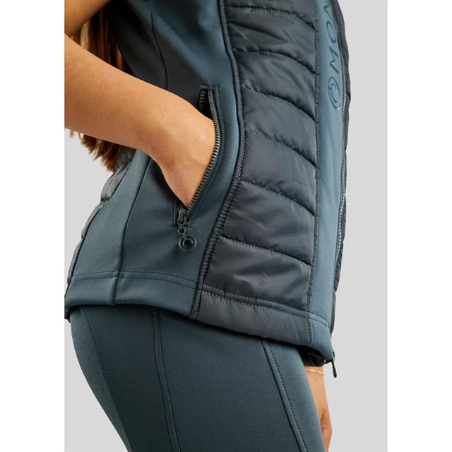 Bodywarmer Montar MOEmma Kids Middenblauw