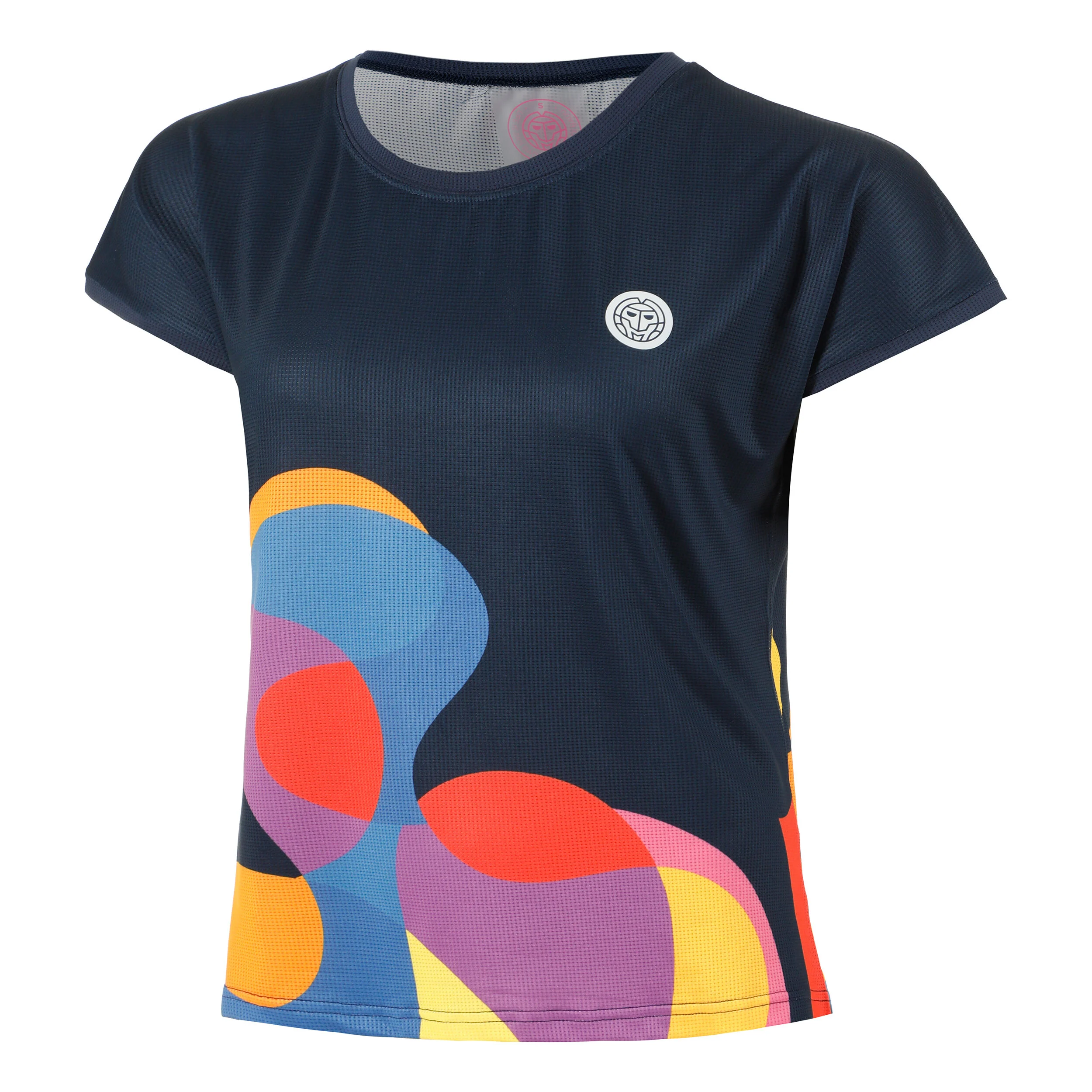 BIDI BADU Twiggy T-shirt Femmes - Bleu Foncé , Multicouleur
